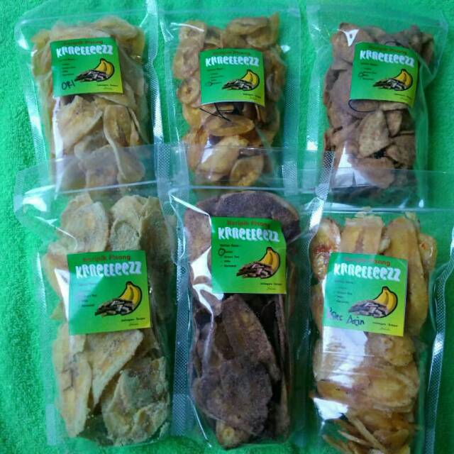 

Kripik Pisang Aneka Rasa