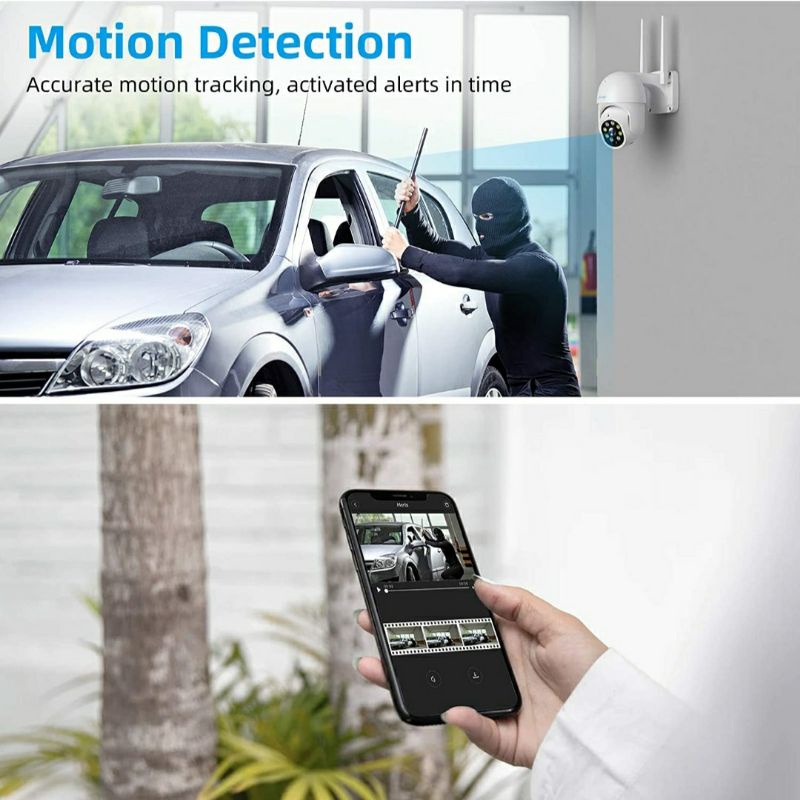 New Yoosee HD 8MP FULL HD Outdoor Wifi Cctv Ip Camera Waterproof