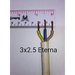 KABEL ETERNA 3X2.5 - KABEL ETERNA NYM 3X2.5 - KABEL ETERNA PUTIH 3X2.5 KAWAT TEMBAGA HARGA PERMETER