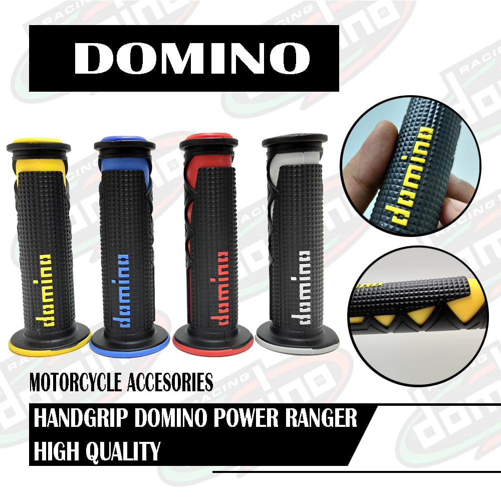 # Handgrip Domino Original Handgrip Variasi Model New Shark Universal Buat Semua Motor