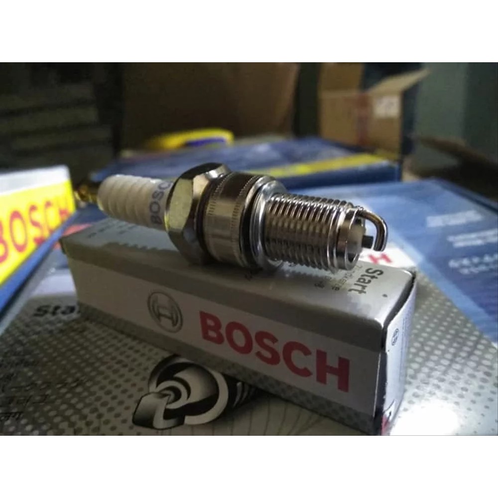 busi super BOSCH w8dc / f6tc mobil kijang 3k - 7k non EFI