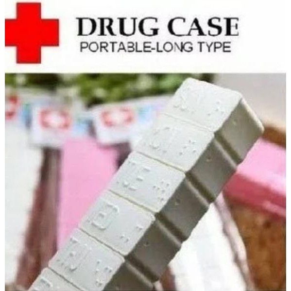 

【TGP】 Kotak Obat 7 Nama Hari Dengan Huruf Braile Braille