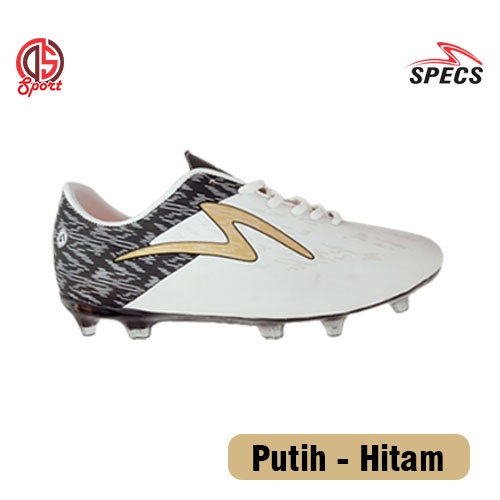 Sepatu Bola Specs Lightspeed 3 FG Sepatu Sepakbola Accelerator Ls 3 White Blue Red-ALPHA PUTIH HITAM