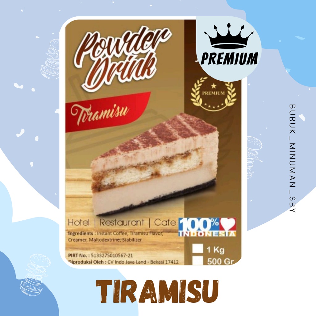 

Javaland Premium Bubuk Minuman Tiramisu Kemasan 1kg