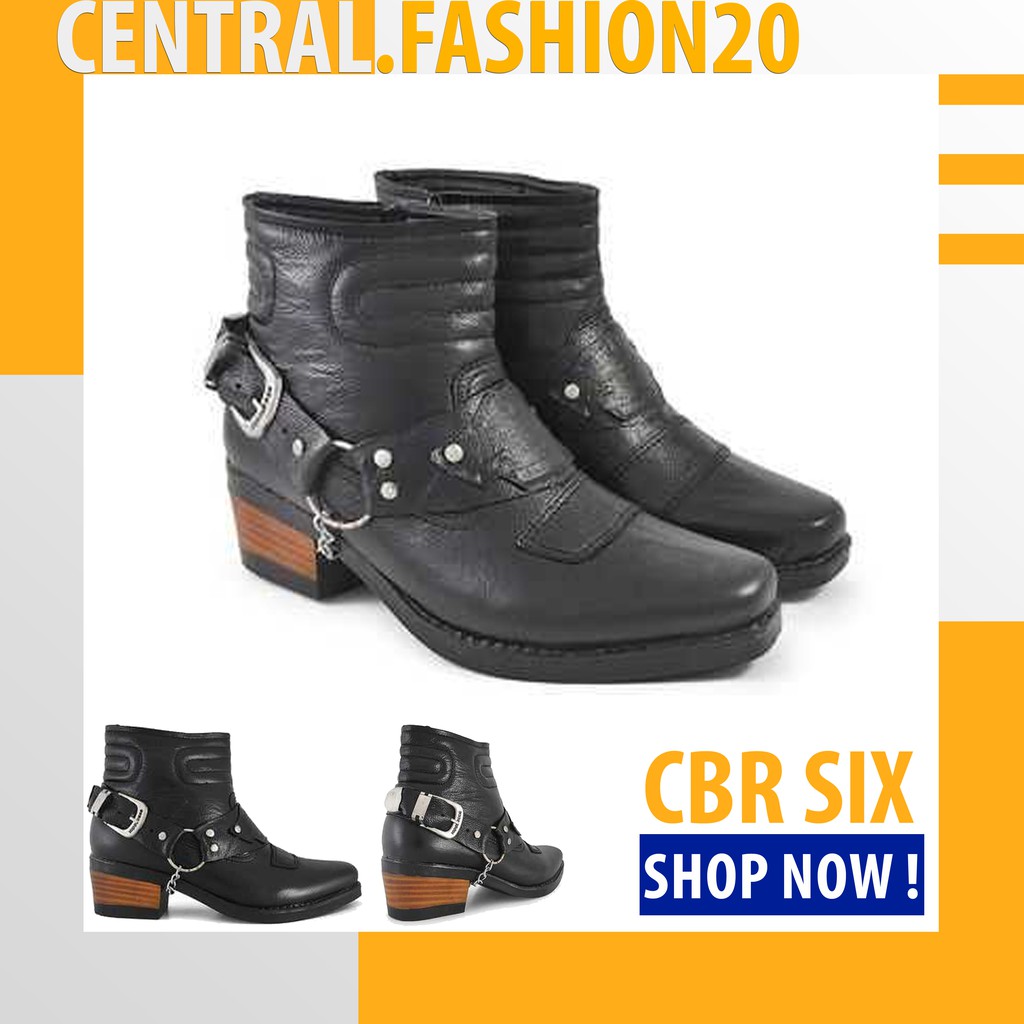 Sepatu Boots Pria CBR Six Terbaru Kekinian NEC 432 CBR SIX