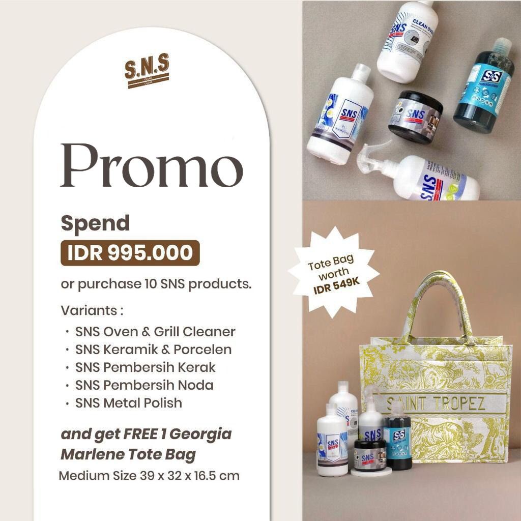 SNS PROMO BUY 10 Product FREE BAG