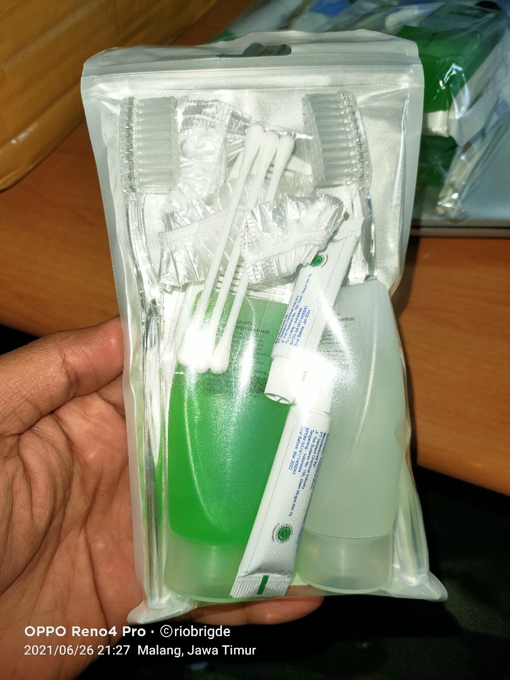 Perlengkapan Hotel (amenities Hotel)