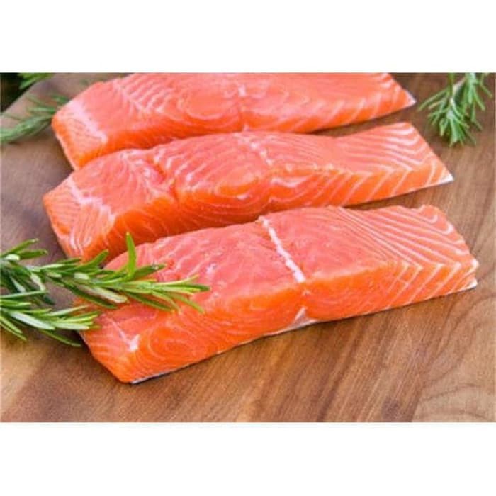 Ikan Salmon Fillet Premium 200gr (100 Norwegian Salmon