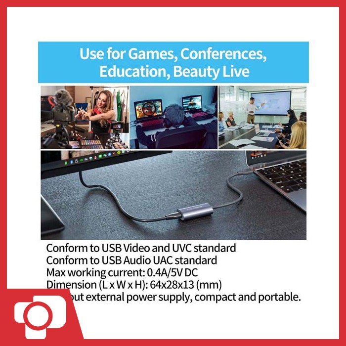 Acasis HD31 HDMI Capture Card