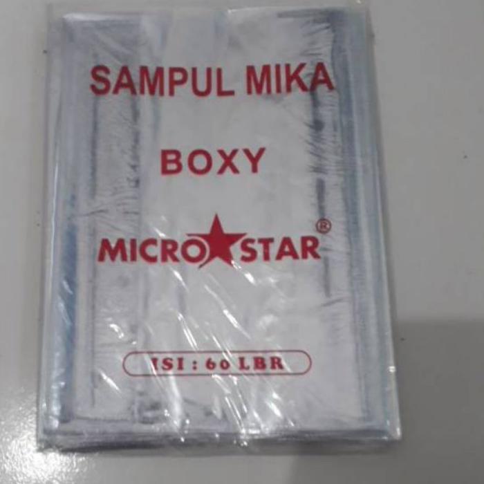 

Miliki Sampul Buku/Sampul Mika Plastik Boxy 1pk