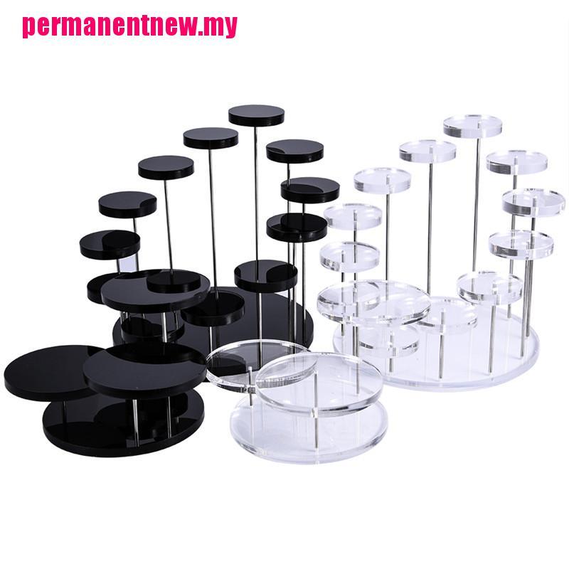(Sun) Stand Display Kue / Cupcake / Dessert Bahan Akrilik Untuk Dekorasi Pesta