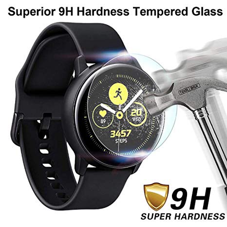 Tempered Glass Samsung Galaxy Watch Active 2 Anti Fingerprint 2.5D