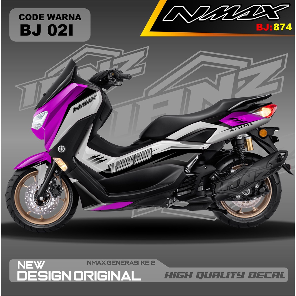 STICKER DECAL ALL NEW NMAX / DECAL STIKER FULL BODY NMAX / stiker decal nmax terbaru