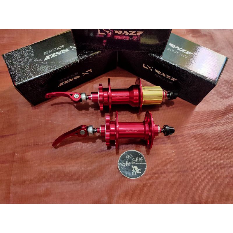 HUB FREEHUB RAZE 32 HOLE MERAH BEARING JANGKRIK