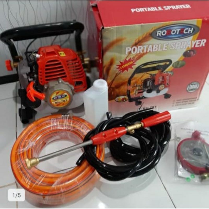 mesin steam potable sprayer 4tak jel cleaner