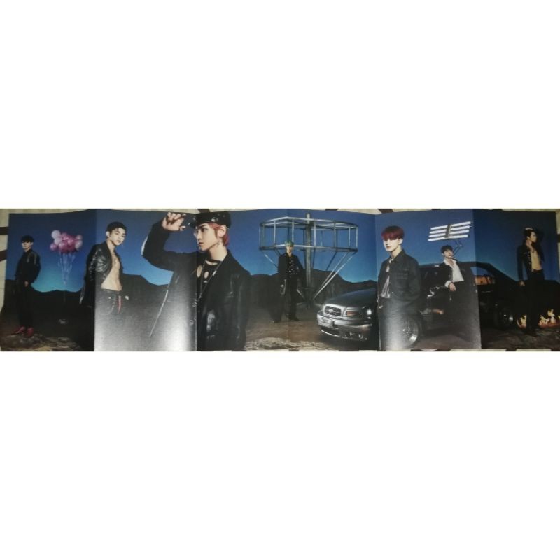 official folded poster NCT Resonance 2020 Pt1