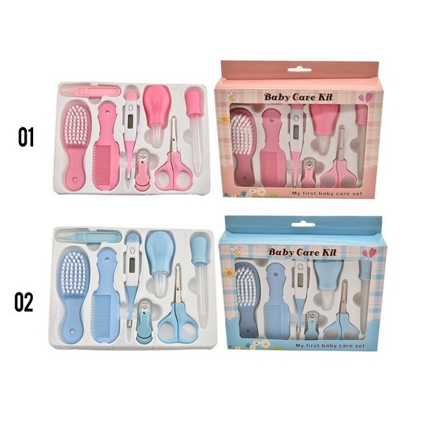 Kado Bayi Baby Care Set - Termometer Gunting Kuku Bayi Sisir Penyedot Ingus Bayi isi 8 Item m252