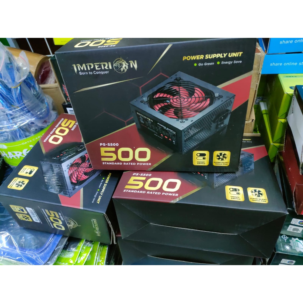 Imperion Gaming Power Supply / PSU 500W