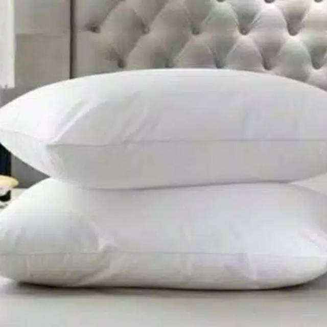 (PAKET)BANTAL GULING/BULU ANGSA/SINTETIS/TIDUR KEPALA/PILLOW/DAKRON/STANDAR HOTEL