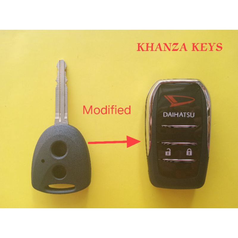 casing flip key model lipat daihatsu xenia terios