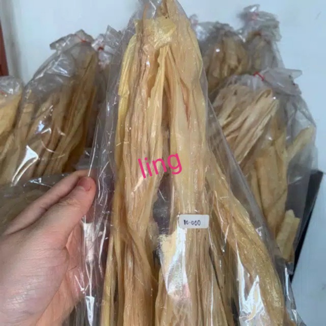 Kulit Tahu Asin kering