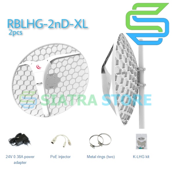 MikroTik LHG XL 2 RBLHG-2nD-XL 2 Pcs/Pack