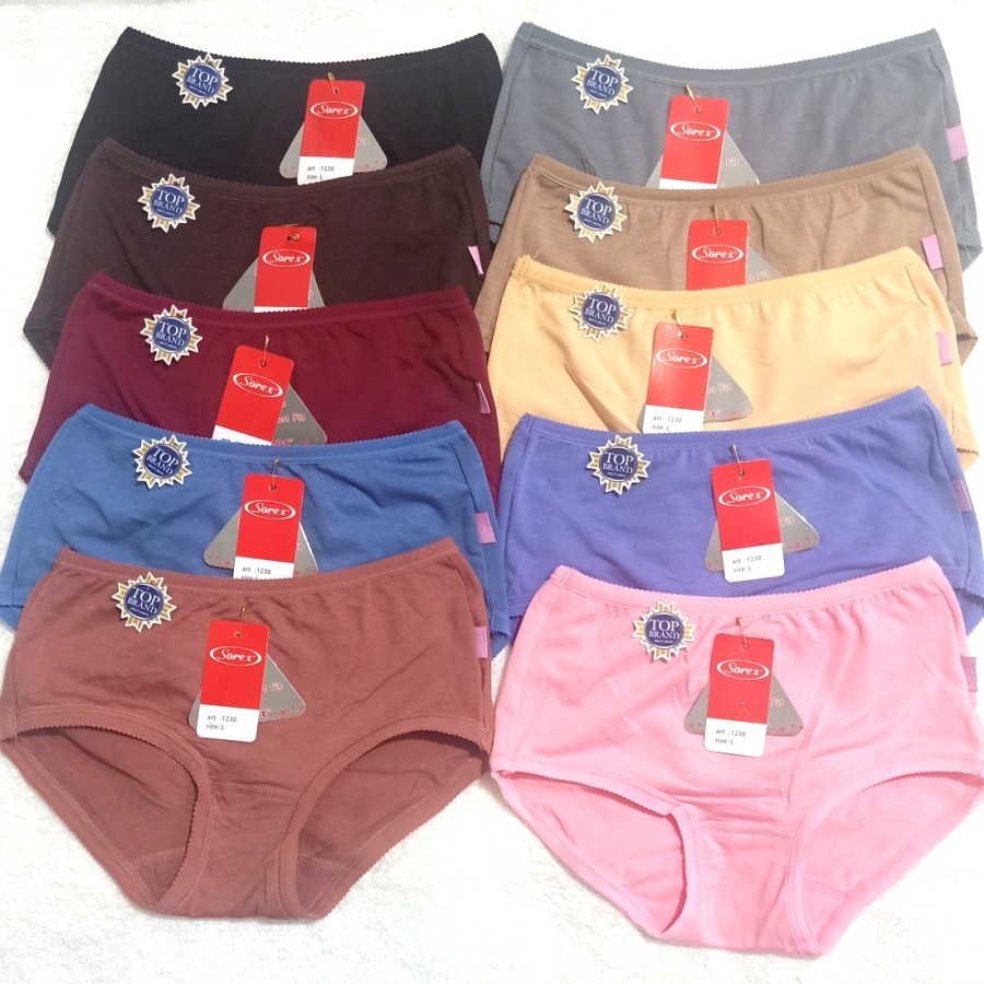 3 Pcs Celana Dalam Wanita Sorex 1230  Super Soft Underwear CD