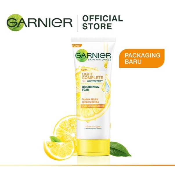 Laamia Garnier Face Wash Series Bright Complate VITC Sakura Glow Hyaluron Pembersih Wajah