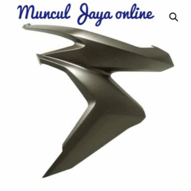 64601-K59-A70YA Cover Tebeng Sayap Kiri New Vario 150 Fi eSP Led 2018-2022  Coklat Doff