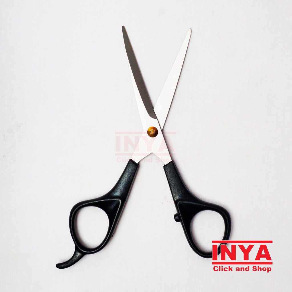 GUNTING RAMBUT CANDY 6.5 INCH - STAINLESS BARBER SCISSORS