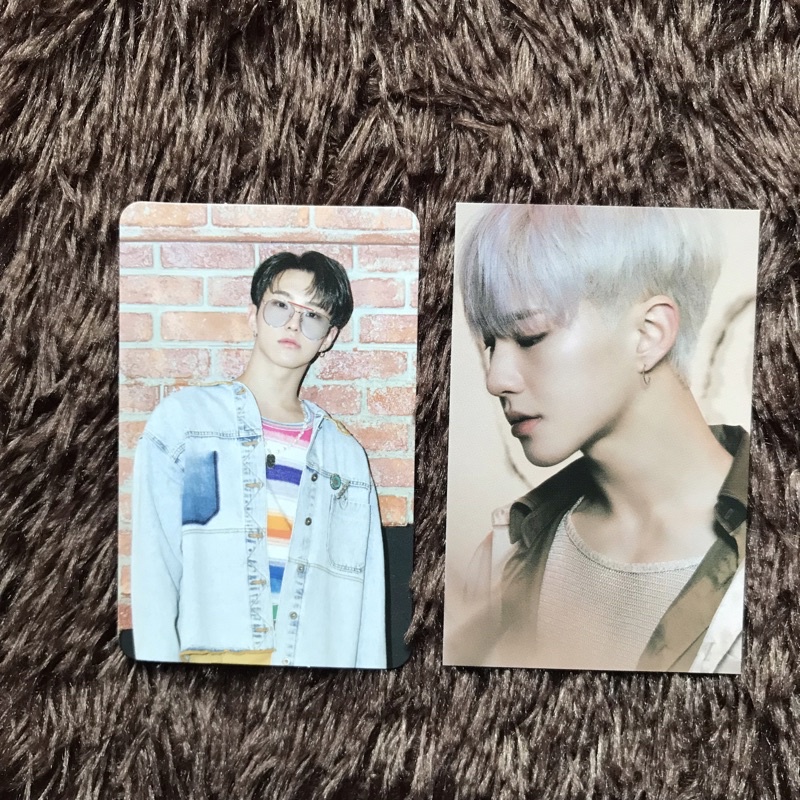 pc photocard benefit yizhiyu semicolon hoshi seventeen