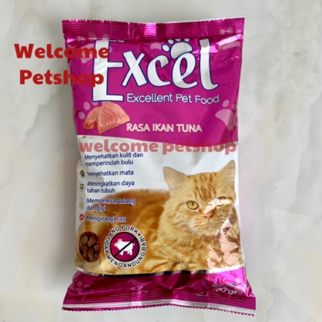 Excel 500gram Makanan Kucing Kering