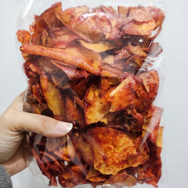 

Kripik Singbal (Singkong balado)