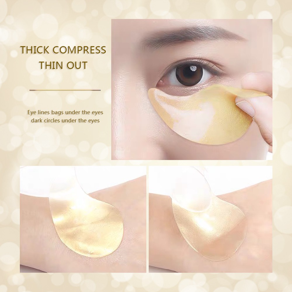 SANIYE  Eye Mask Masker Mata Kantong Eye Mata Panda Collagen Gold Crystal EM001