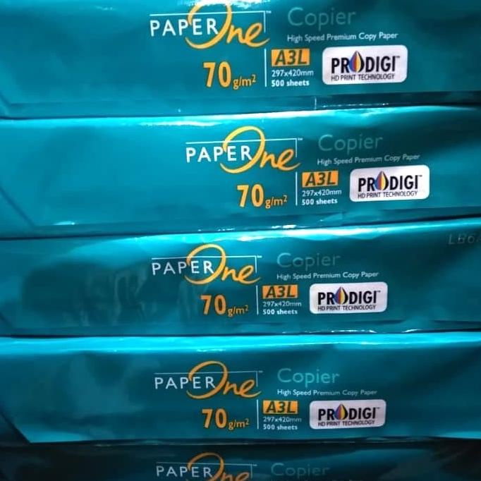 

kertas A3 70 gram paper one OFFICE paper print