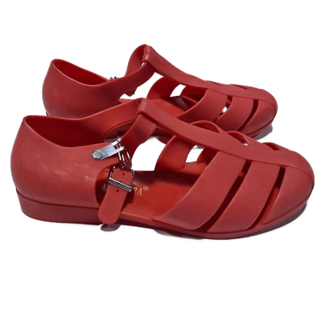 Jelly shoes juju bara bara sepatu wanita karet import barabara cewek A01