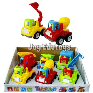 Traktor Mini Lucu Pullback Mobil Traktor