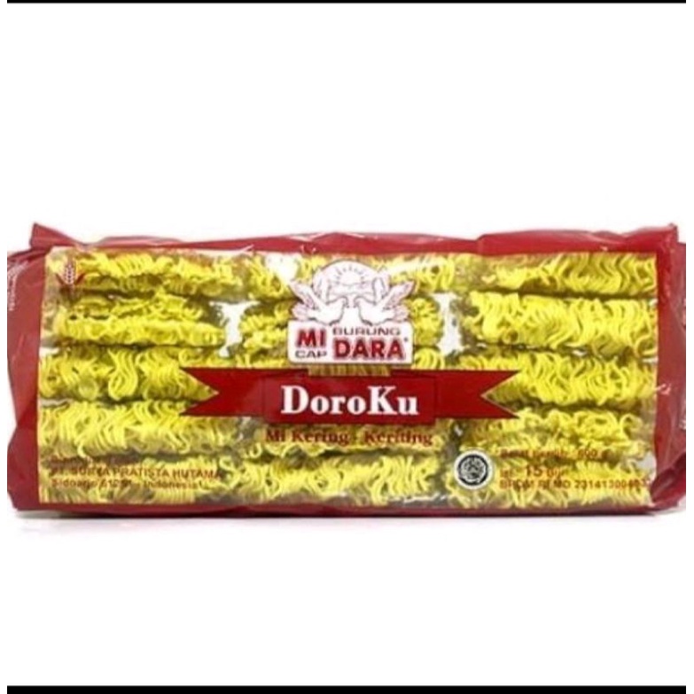 

Mie Burung Dara DOROKU 600gr isi 15biji