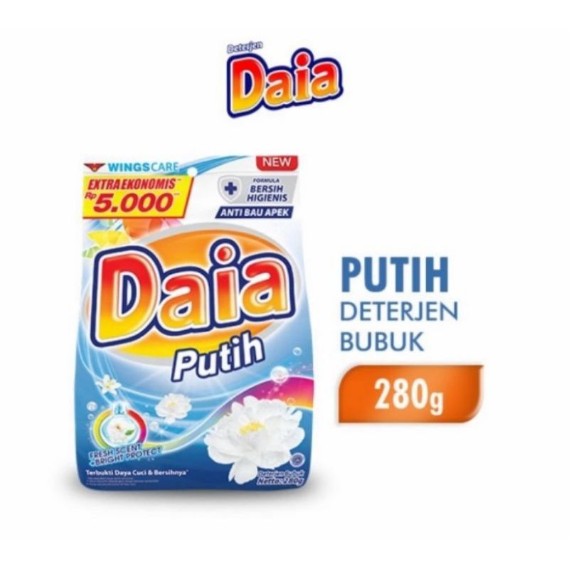 Rinso 250g  / Soklin 275 g / Jaz 1 260 g / Daia 280 g / Rinso liquid 215 ml / soklin liquid deterjen