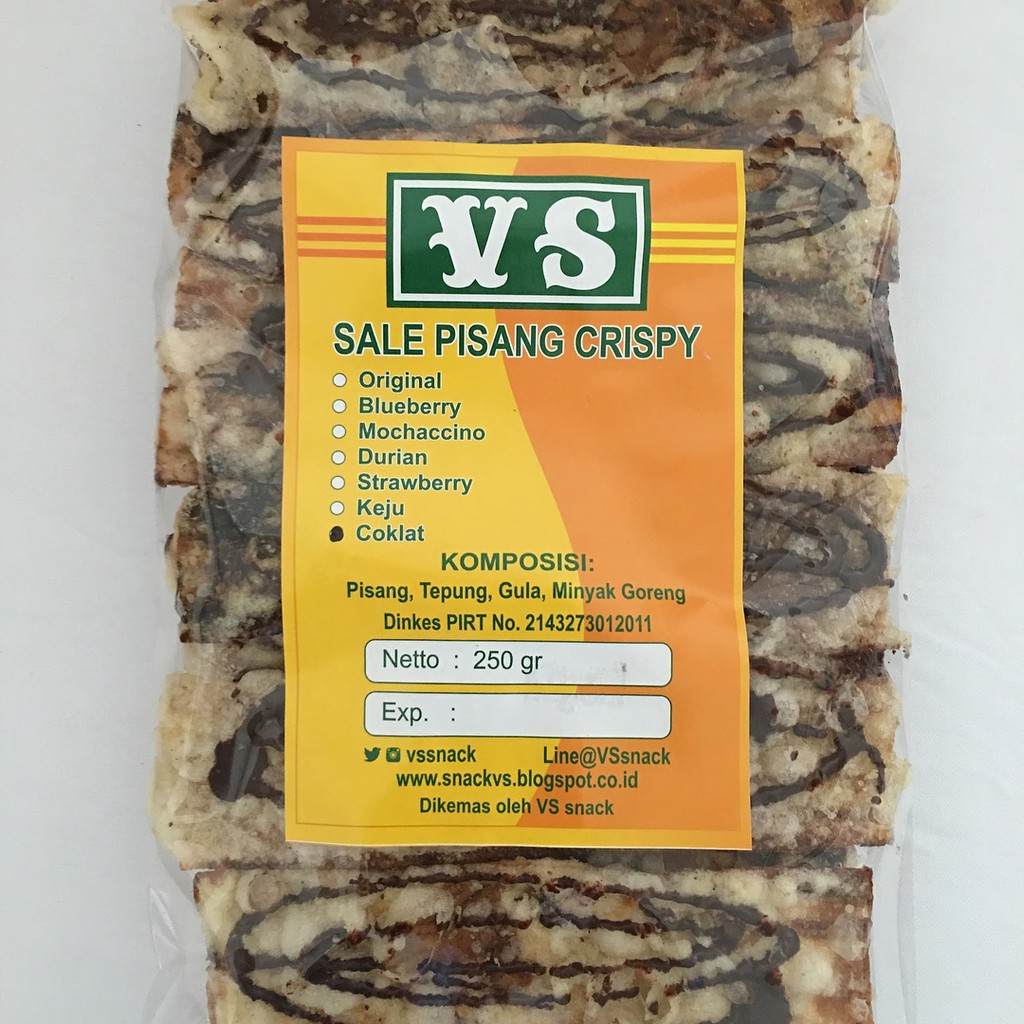 Sale Pisang Coklat
