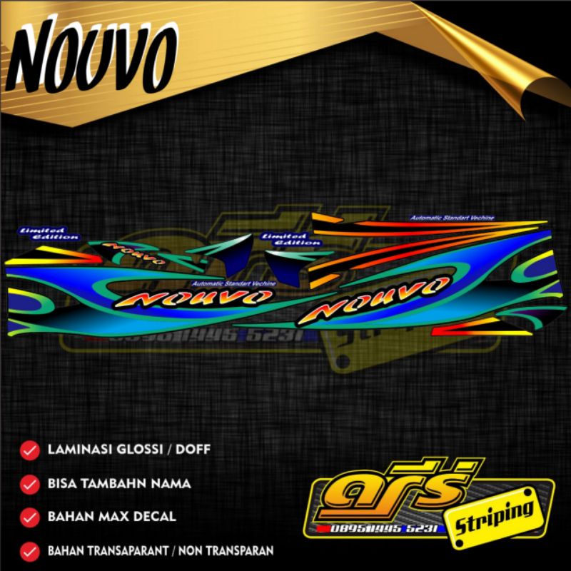 Striping Nouvo lele Thailand variasi