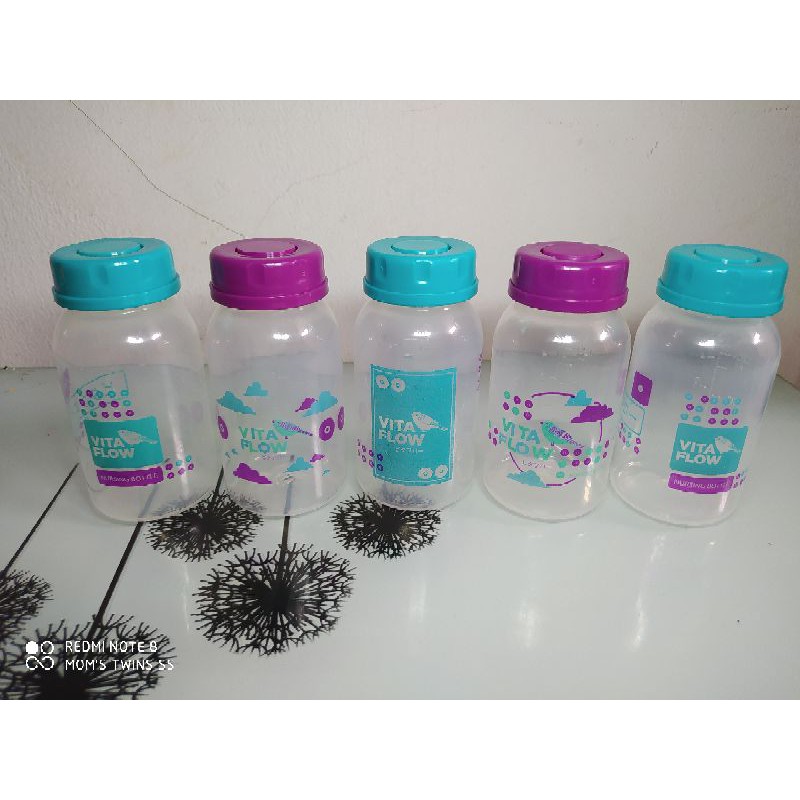 Botol ASI Vita Flow 120ml preloved isi 5