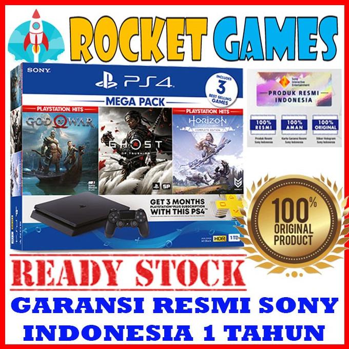 SONY PS4 Slim 1TB Mega Pack Bundle Megapack