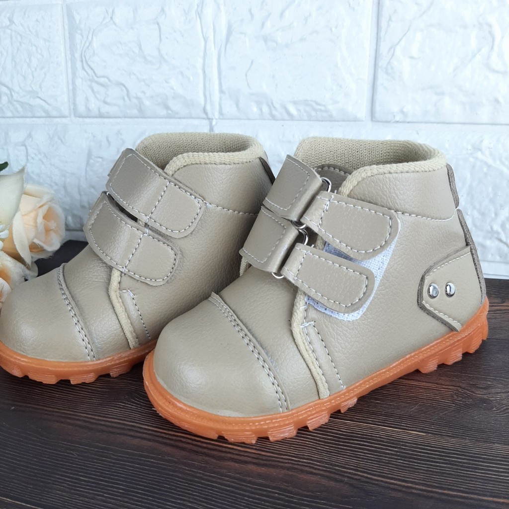 [TAMAN SEPATUKU] SEPATU TRENDY MURAH BOOT ANAK LUCU 1 2 3 TAHUN BAX04