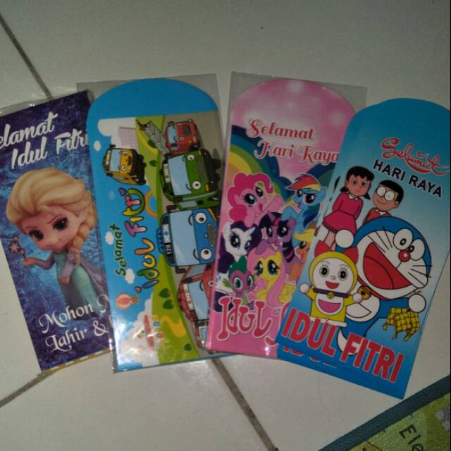 

Amplop karakter / amplop lebaran ukuran uang lembaran