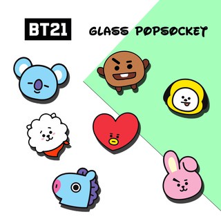 [POPSOCKET] pop glass bt.21 chimmy koya shooky tata rj mang cooky akrilik 2d