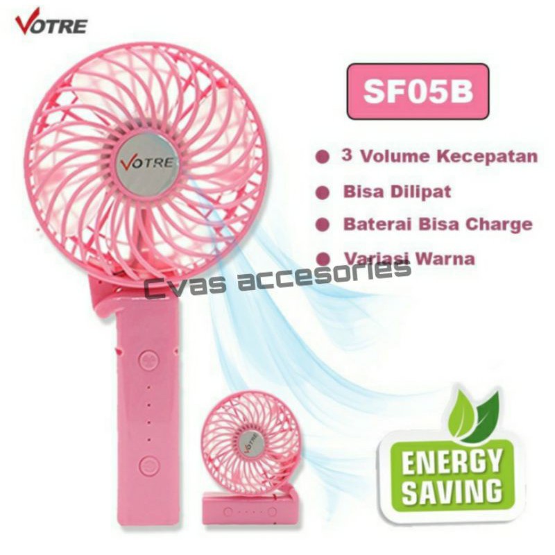 [ READY ] SF05B  Kipas Angin Mini VOTRE Portable USB - SF05B