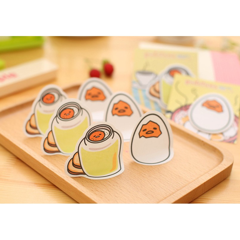 Sticky Notes / Notes Tempel Motif Gambar GUDETAMA / Sticky Notes Karakter TELUR GUDETAMA / SANRIO