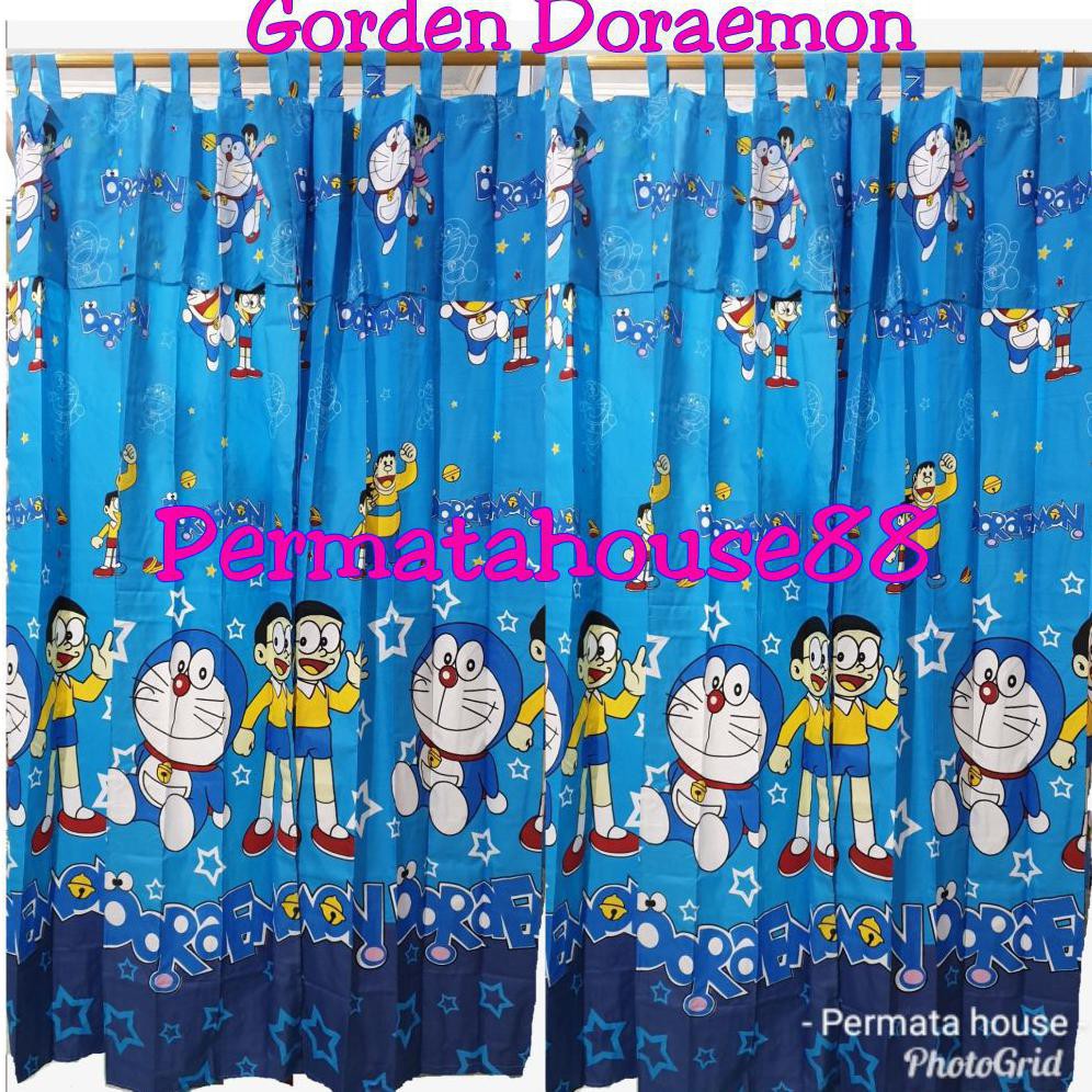 Jual Best Produk Gorden Poni Pintu Dan Jendela Hordeng Karakter