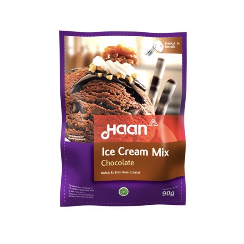 HAAN ICE CREAM MIX 90 GR